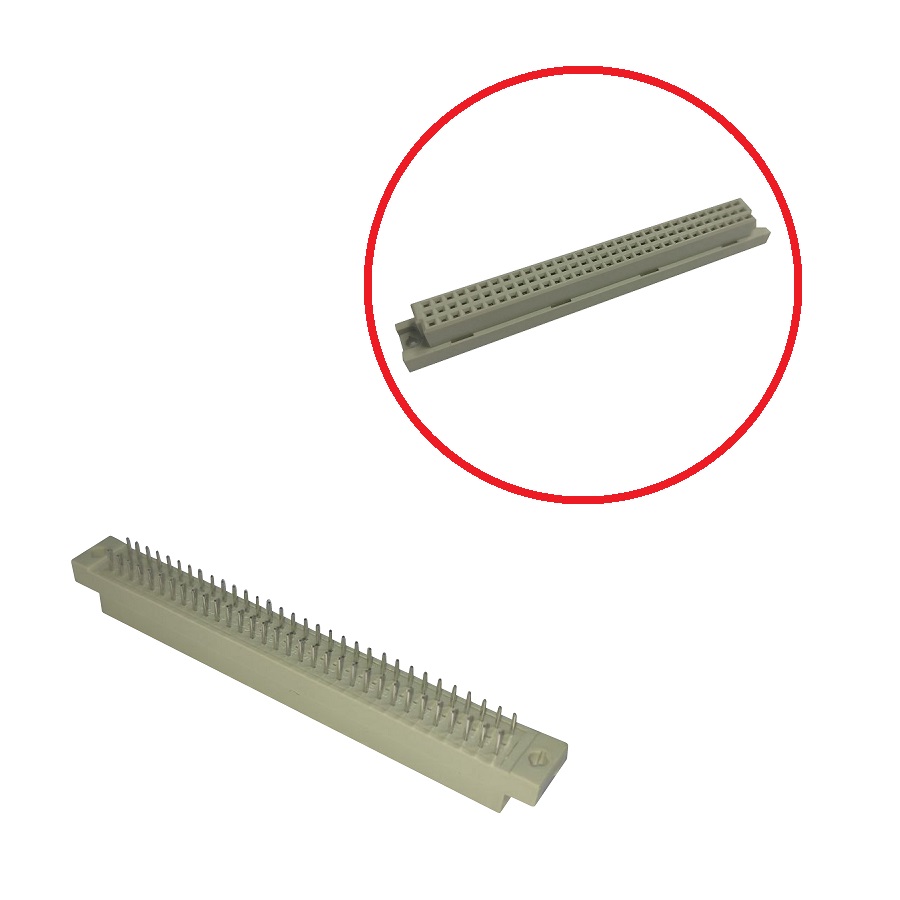 Розетка TE Connectivity 3-1393641-5 32x2 A,C 4.5мм