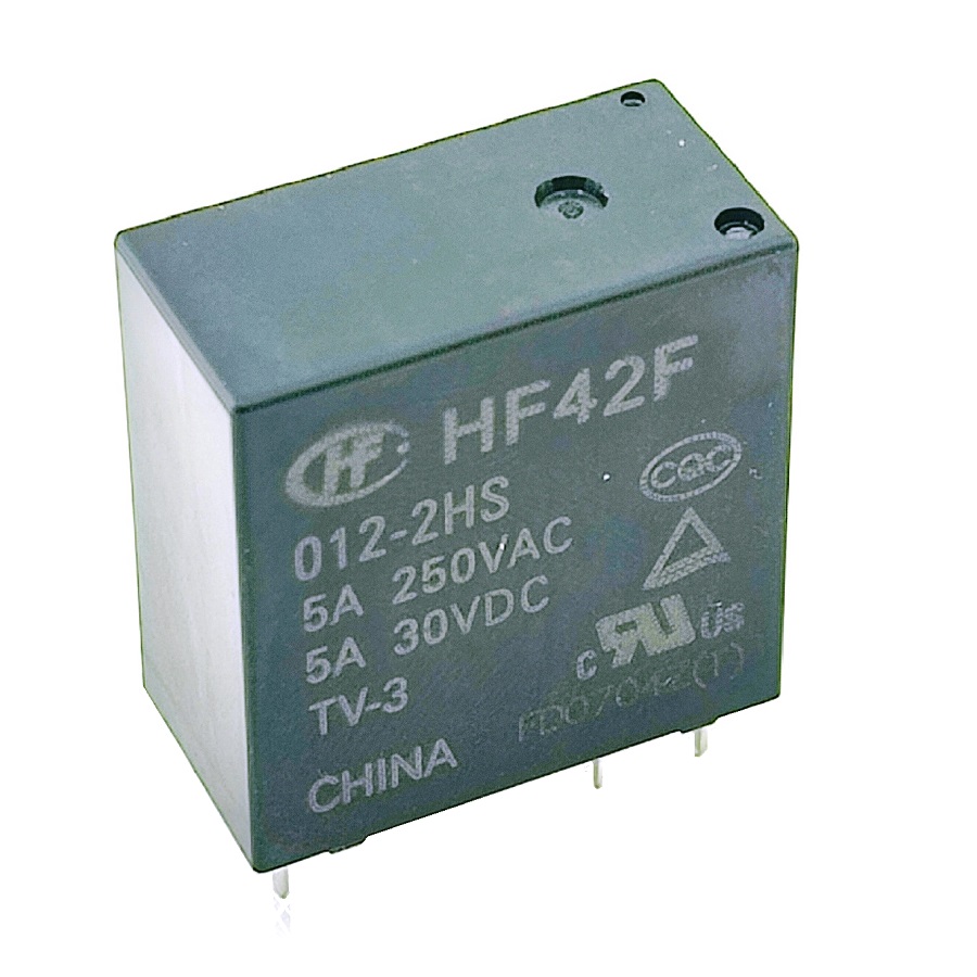 Реле HF42F 012-2HS 5A 12V 6pin