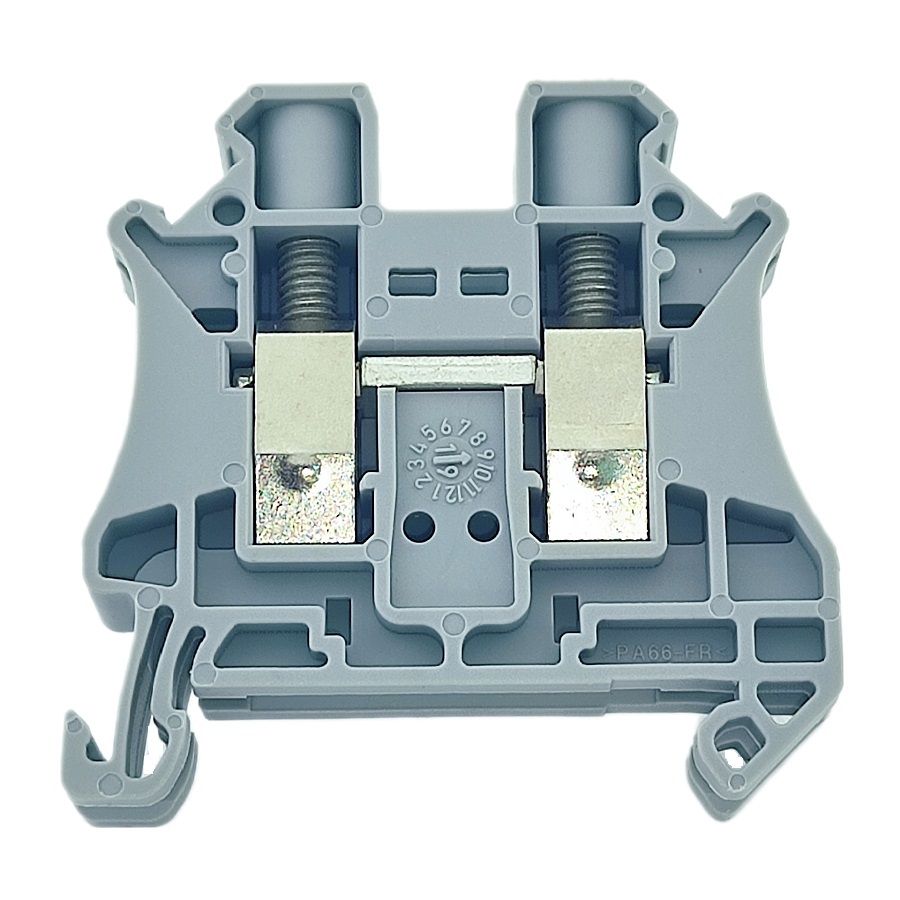 Клемма Typ UT 35 IEC 60947-7-1 DIN 35мм серая - изображение 1