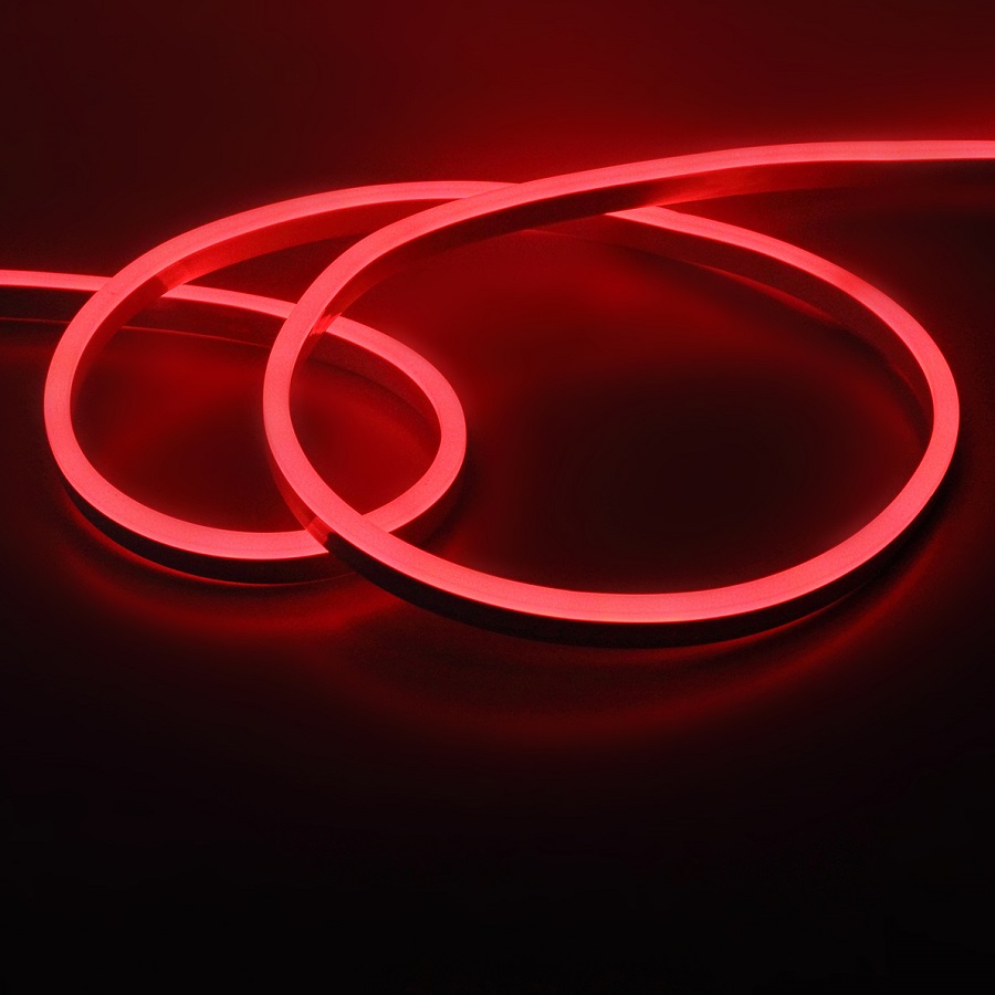 Гибкий неон LP SMD2835 IP67 120led/m 12V 6x12 мм (красный) 1 метр