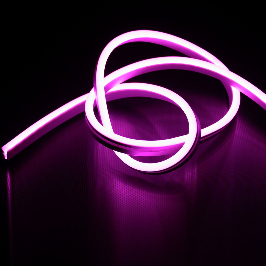 Гибкий неон LP SMD2835 IP67 120led/m 12V 6x12 мм (Фиолетовый) 1 метр