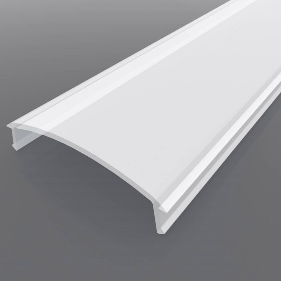 Рассеиватель матовый поликарбонат для профиля LPS-0716-2000 Anod 2 метра