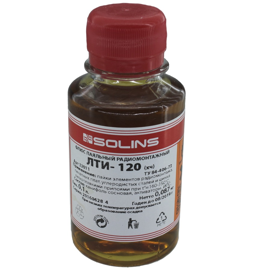 Флюс ЛТИ-120 100мл