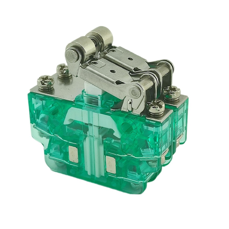 Микропереключатель быстродействующий двухконтурный Двойной LX44 CSK2-Za-10C для станков с 2 роликами
