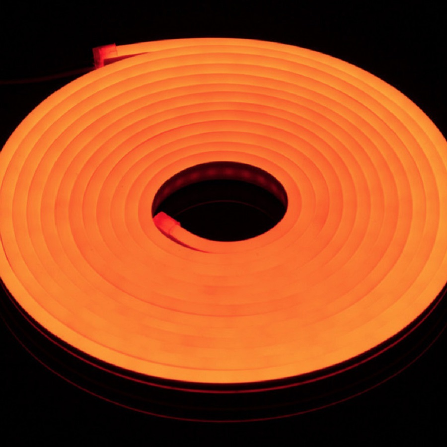 Гибкий неон LP SMD2835 IP67 120led/m 12V 6x12 мм (Морковный) 1 метр