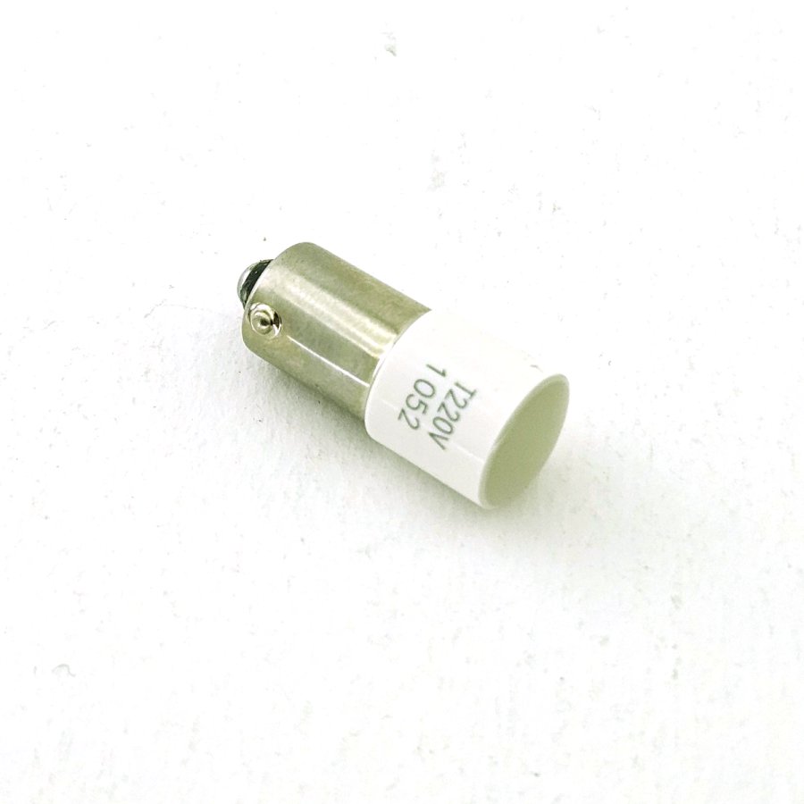 Лампа индикаторная BA9S LED 220V RED белая