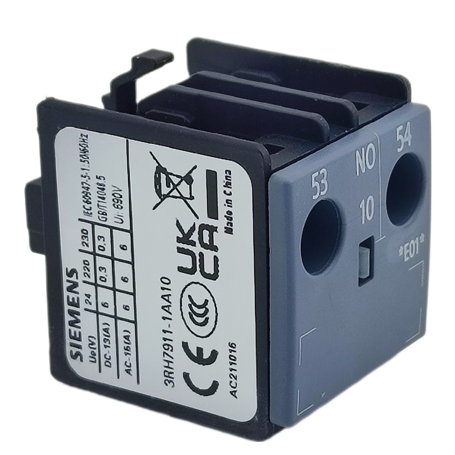 Блок вспомогательных выключателей Siemens 3RH7911-1AA10