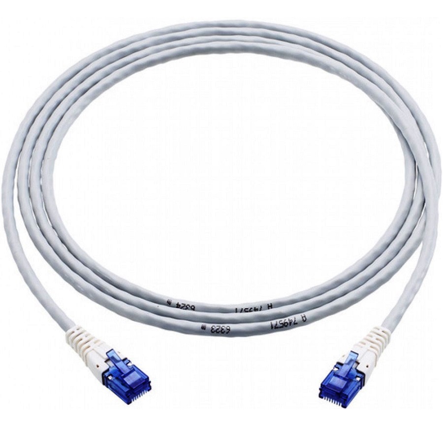 Патч-корд R302335 Кат.6 S/FTP 4P RJ45/s-RJ45/s LSFRZH серый 3 м.