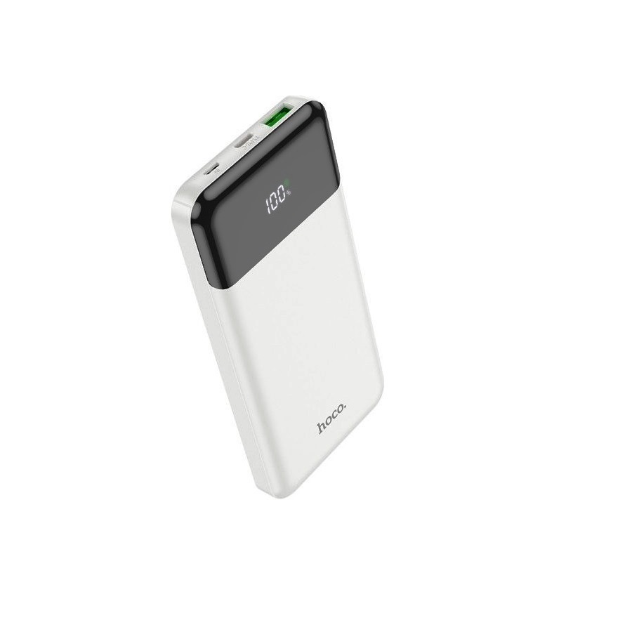 Аккумулятор внешний HOCO J102 10000mAh LED дисплей 2.0A белый
