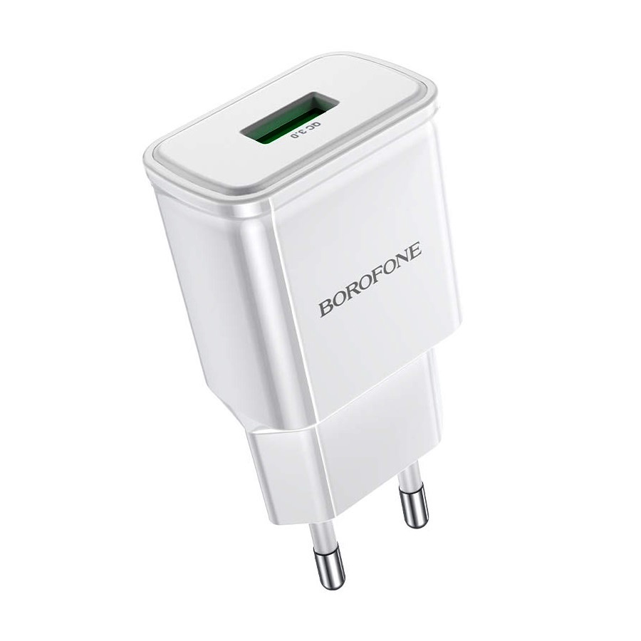Сетевое зарядное устройство Borofone BA59A 3А 18W белое