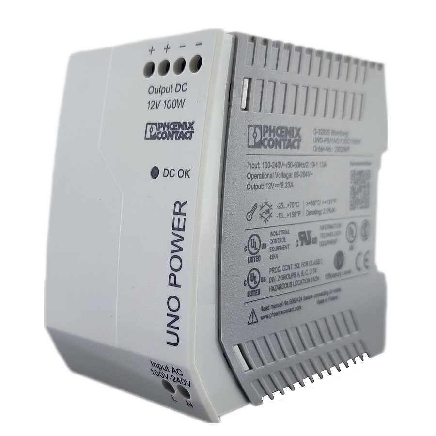 Источник питания PHOENIX CONTACT UNO-PS/1AC/12DC/100W 2902997