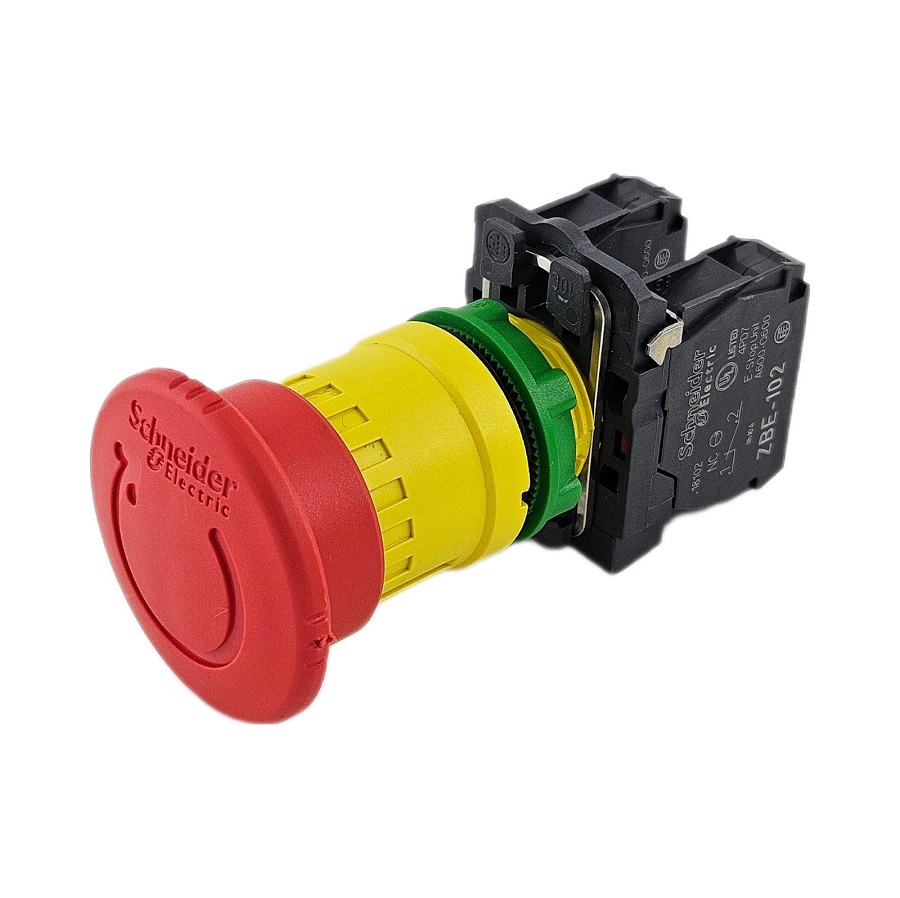 Кнопка аварийной остановки XB5AS8444 в сборе 22мм Schneider Electric
