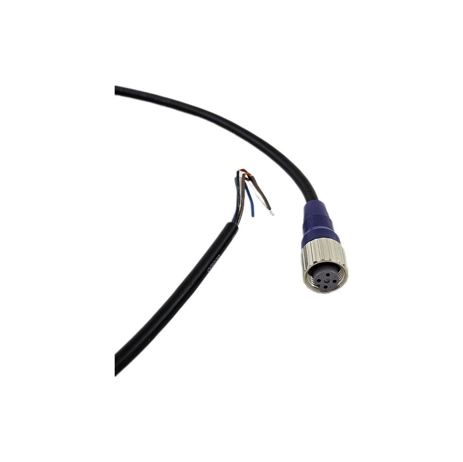 Соединительный кабель XS2FLM12PVC4S10M Omron M12 PIN 4 10м