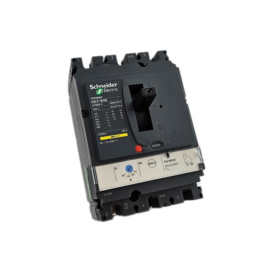 Автоматический выключатель NSX160B 125А 25kA Schneider Electric LV430311 TM125D 3P 3T