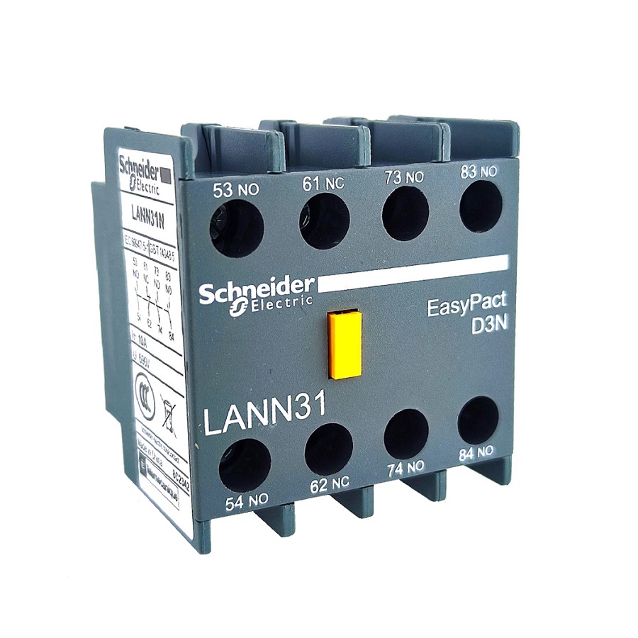 Блок контактный дополнительный LANN31N Schneider Electric 10A 690V 1NC+3NO