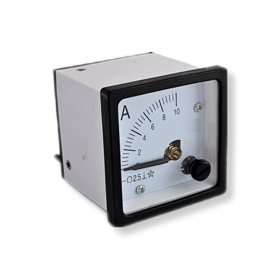 Амперметр 10А (48х48)