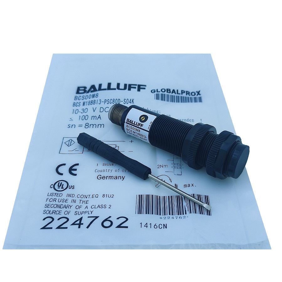 Датчик BALLUFF BCS00M8 BCS M18BBI3-PSC80D-S04K