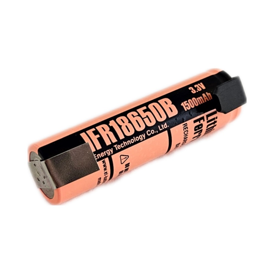 Аккумулятор ET IFR18650B-T 3.3V 1500mAh Li-Fe - изображение 1