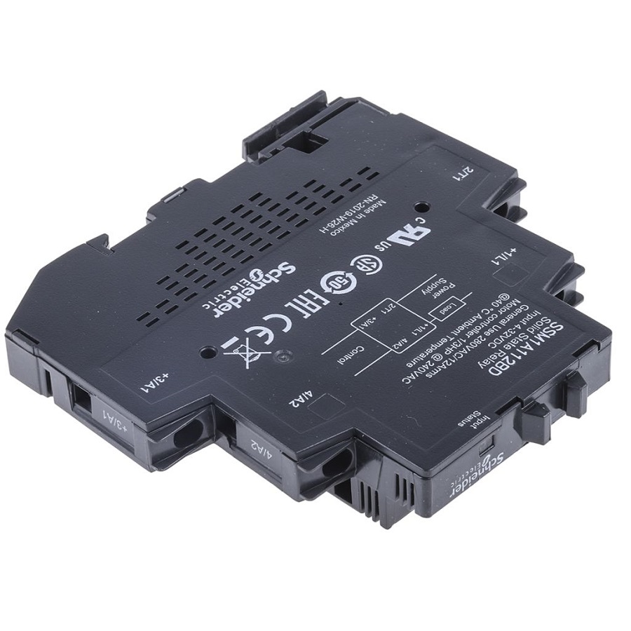 Реле твердотельное полупроводниковое Schneider Electric SSM1A112BD 12A 4-32VDC 24-280VAC