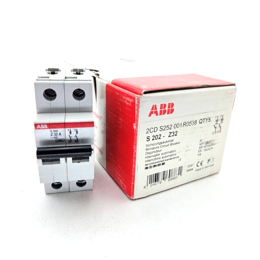 Выключатель автоматический модульный ABB S202-Z32 32А 2CDS252001R0538 - изображение 1