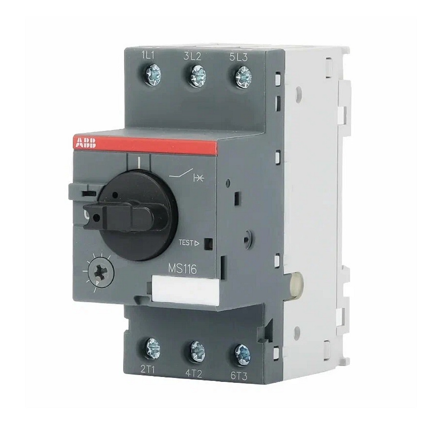 Выключатель автоматический с рег.тепловой защитой 8-12А MS116-12 ABB 1SAM250000R1012