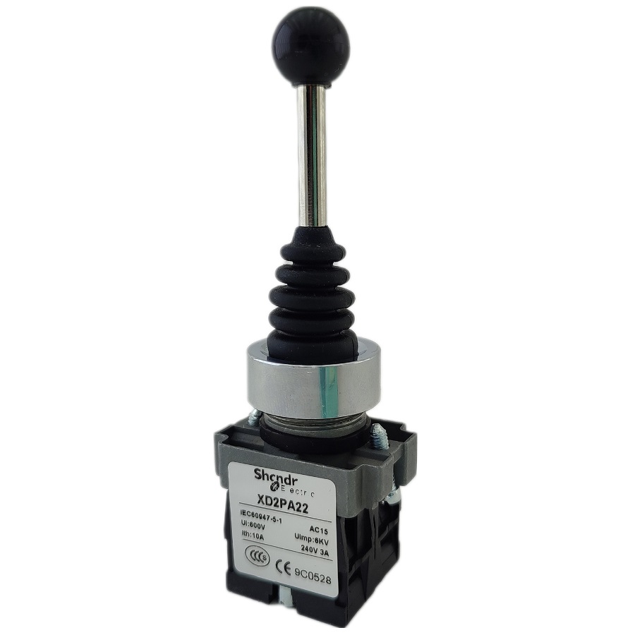 Двухпозиционный перекрестный переключатель Schneider без фиксации положения XD2PA22 CR