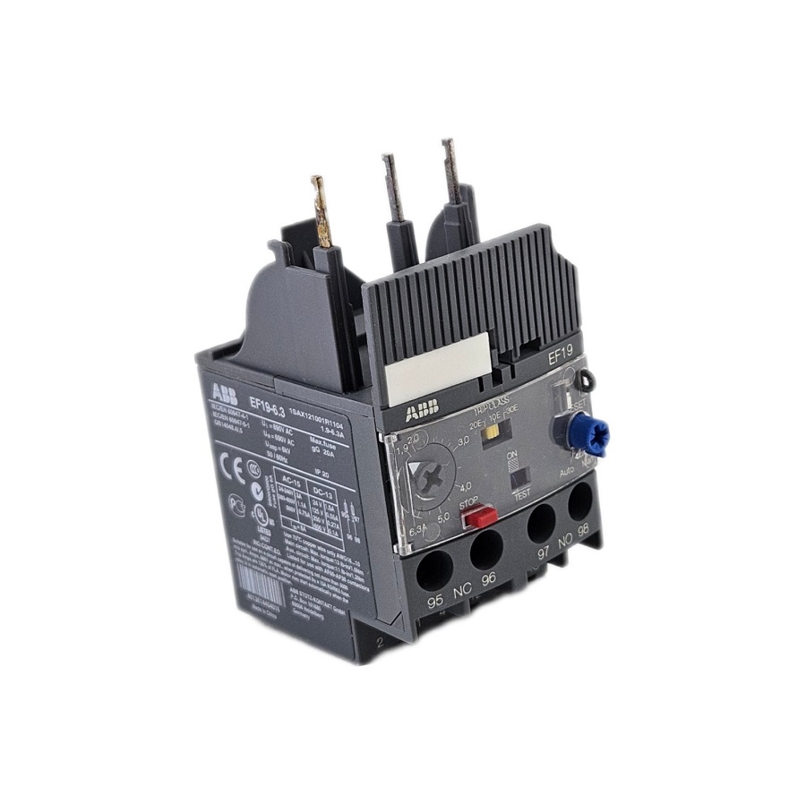 Реле тепловое для контакторов EF19-6.3 1SAZ721201R1021 ABB