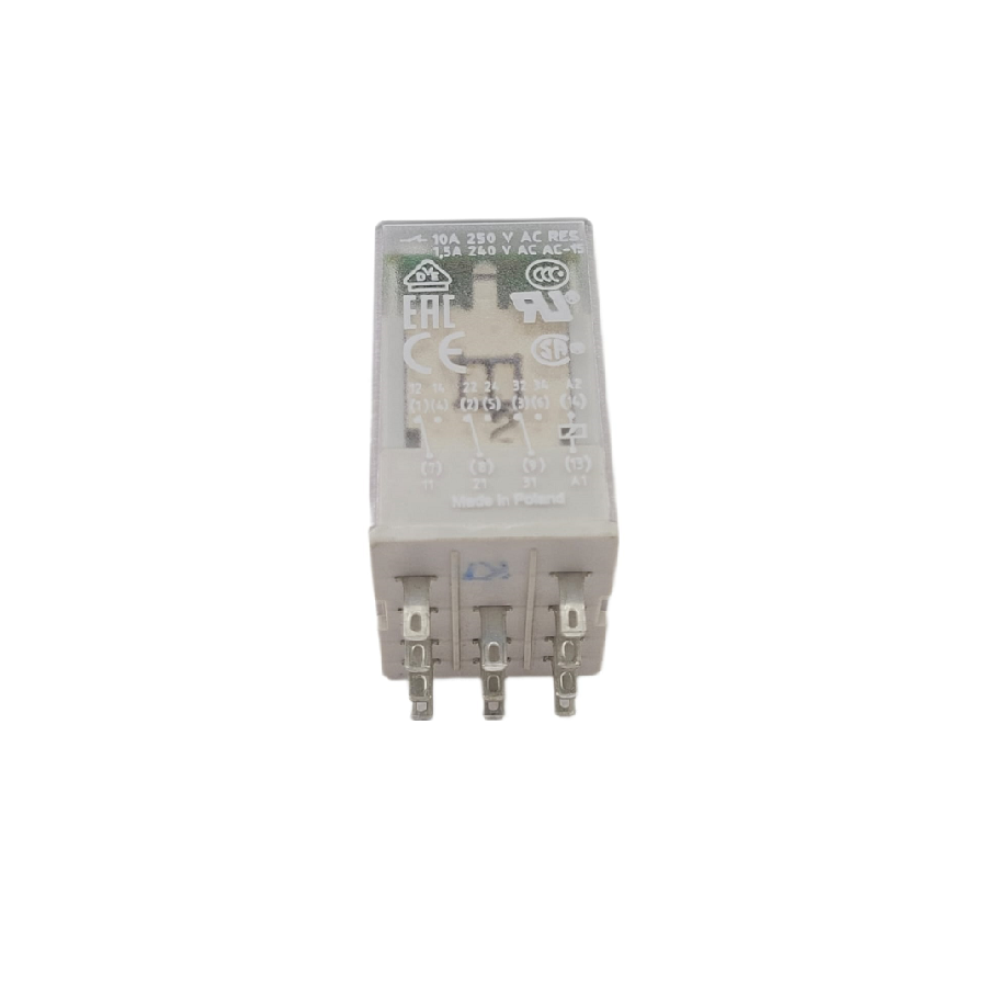 Реле промежуточное ABB CR-M024DC3L 24B DC 10A 1SVR405612R1100 3 переключающих контактов - изображение 1