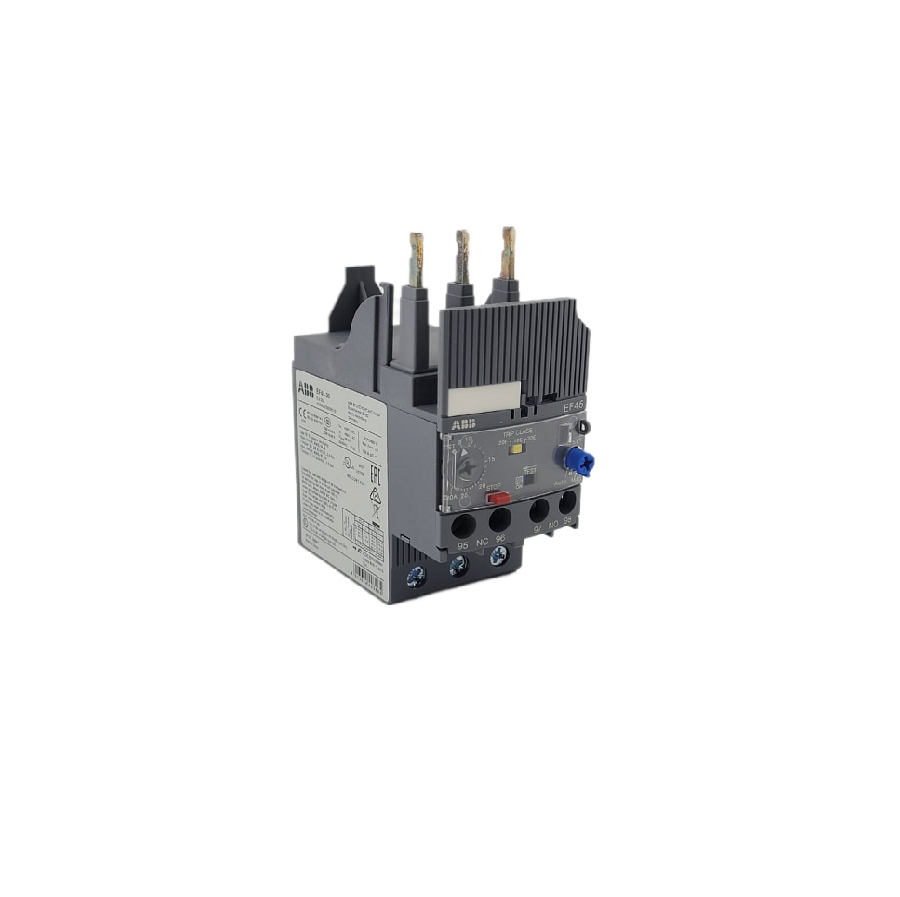 Реле перегрузки электронное ABB EF45-45 диапазон уставки 15-45А 1SAX221001R1102 - изображение 1