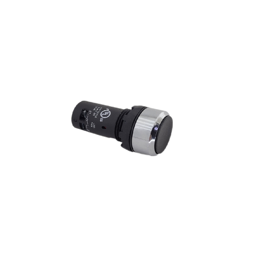 Выключатель кнопочный ABB CP2-30B-10 черный 1НО с фиксацией COS 1SFA619101R3016