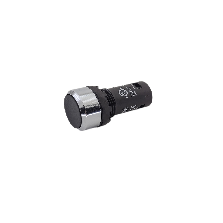 Выключатель кнопочный ABB CP1-30B-11 черный 1НО+1НЗ с фиксацией COS 1SFA619101R3076