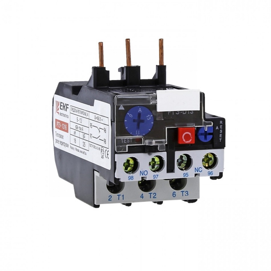 Тепловое реле EKF PROxima РТЭ-1307 1,6-2,5А 660V