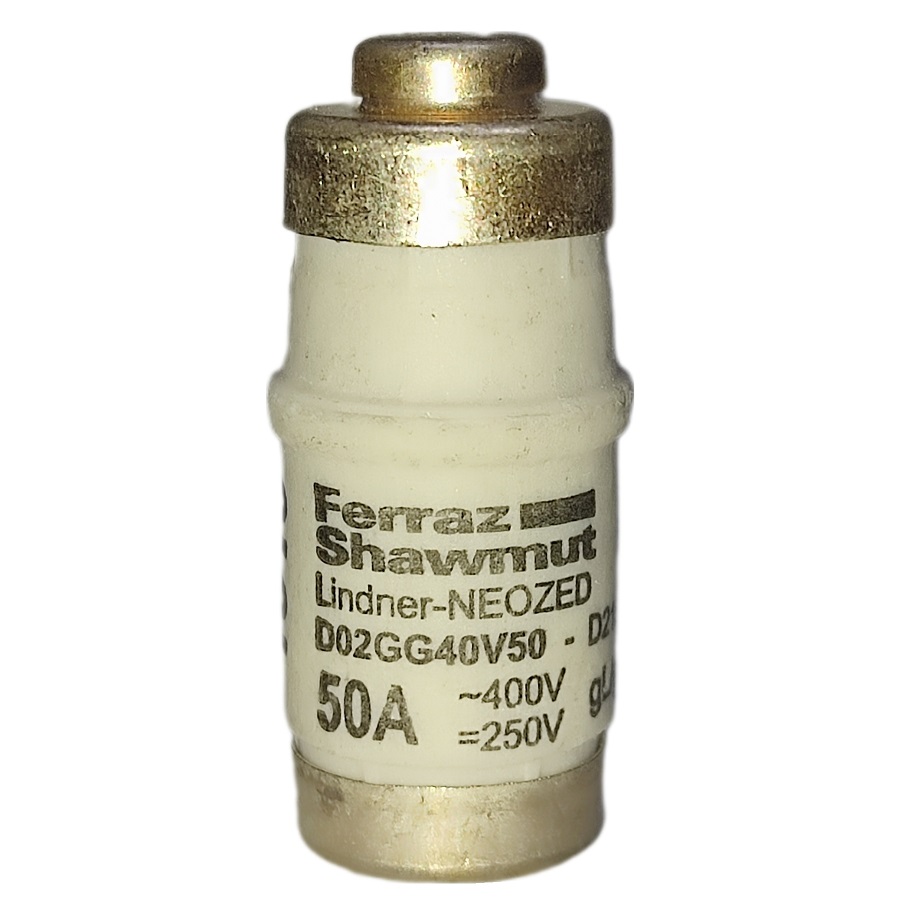 Предохранитель FERRAZ SHAWMUT D02GG40V50 50A 400V gL gG 16x36мм D02