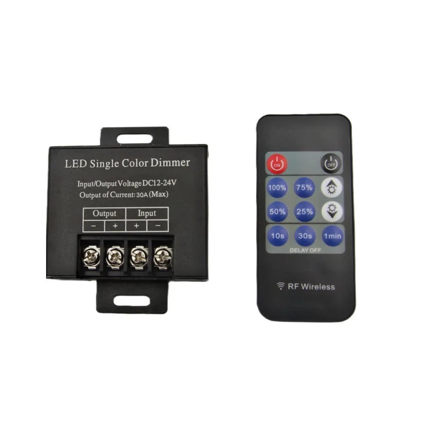 Диммер с радиопультом LP-M15-DIM-30A 12-24V 30A