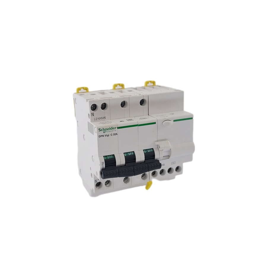 Автомат диф. Schneider Electric Acti9 3P+N 16А (C) 6кА 30мА (AC) A9D31716