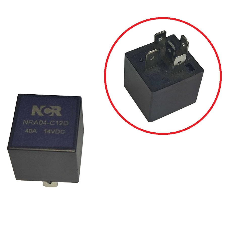 Реле электромагнитное NRA-04-C-12D NRA04-C12D 40A 12V 5pin