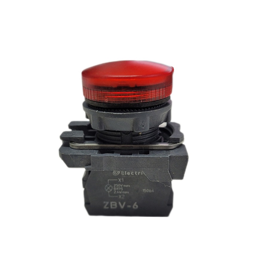 Лампа сигнальная Schneider Electric XB5AVB4 22мм² 24В, AC/DC Красный