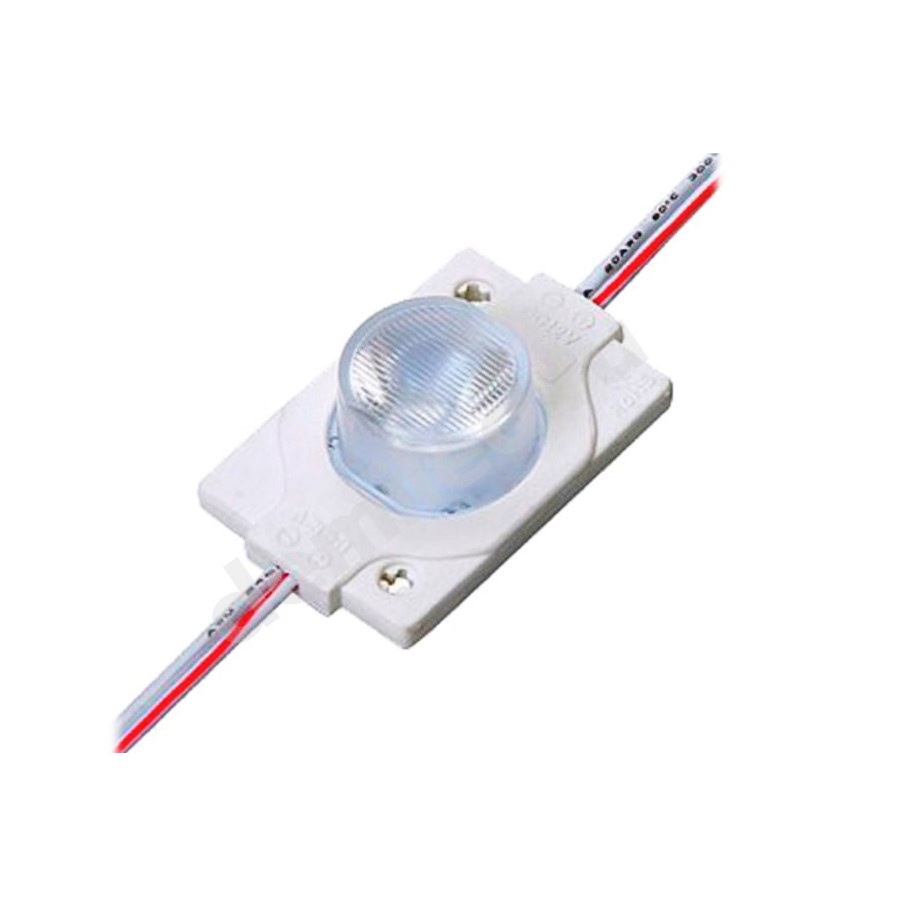 Модуль светодиодный SMD 3535 белый 12V 2,8W IP65 1 светодиод с линзой