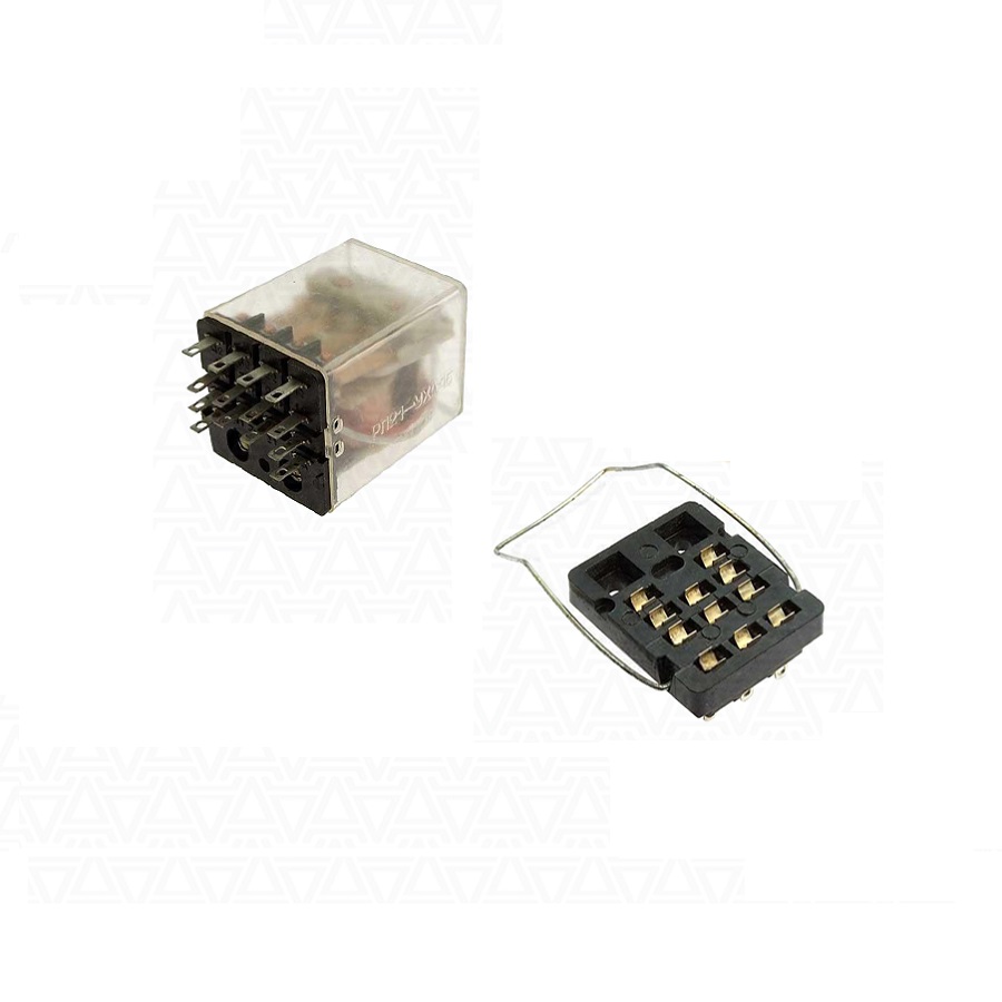 Реле Электромагнитное РП21-УХЛ4Б 220V 14pin с колодкой