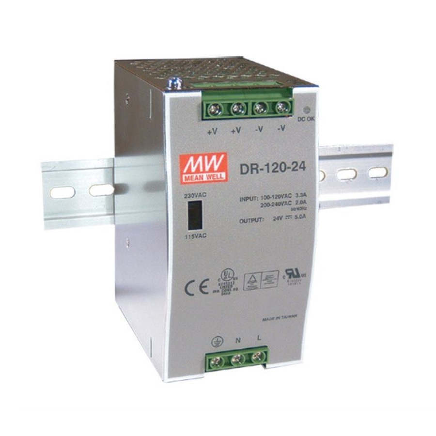 Блок питания DR-120-24 24V 5A 120W