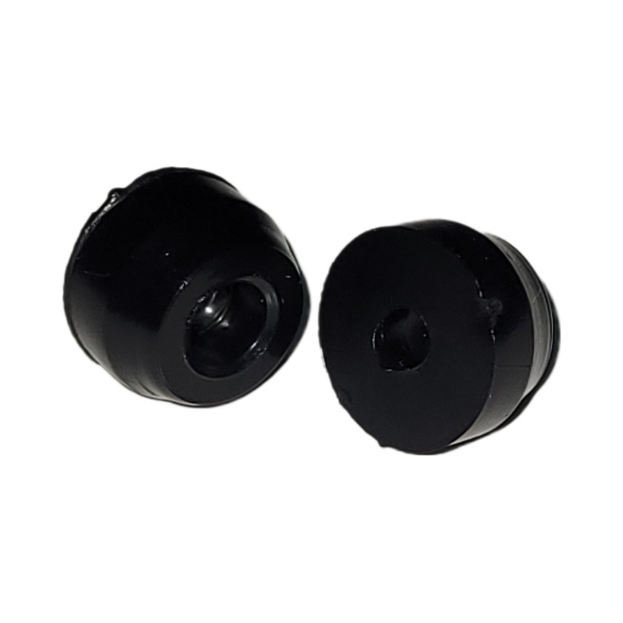 Ножка приборная, резиновая диаметр внутреннего отверстия 3 мм