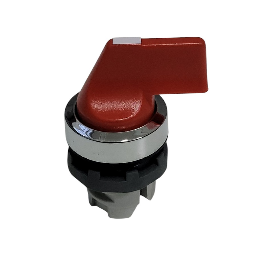 Переключатель ABB M2SS5-20R 1SFA611204R2001 красный 2-х позиц. (корпус) с фикс.
