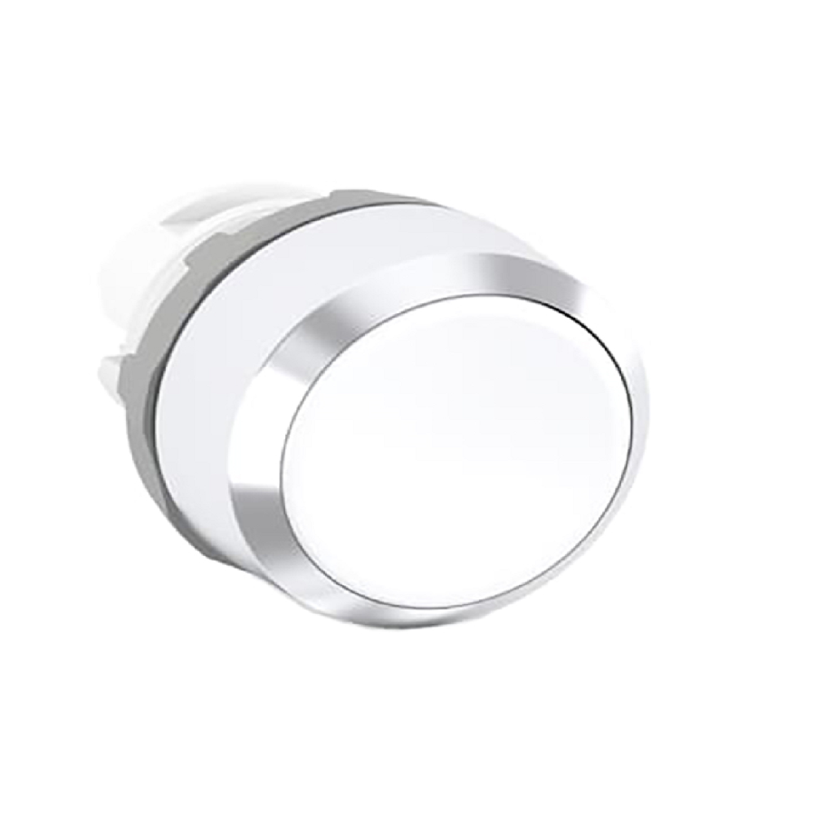 Кнопка ABB MP2-21W белый без подсветки с фиксацией высокая 1SFA611101R2105