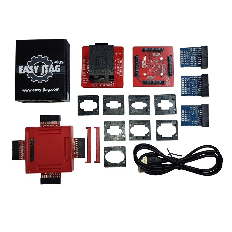 Програматор Z3X Easy JTAG Plus Box с Icfriend eMMC 13 дюйма 1 гнездо BGA