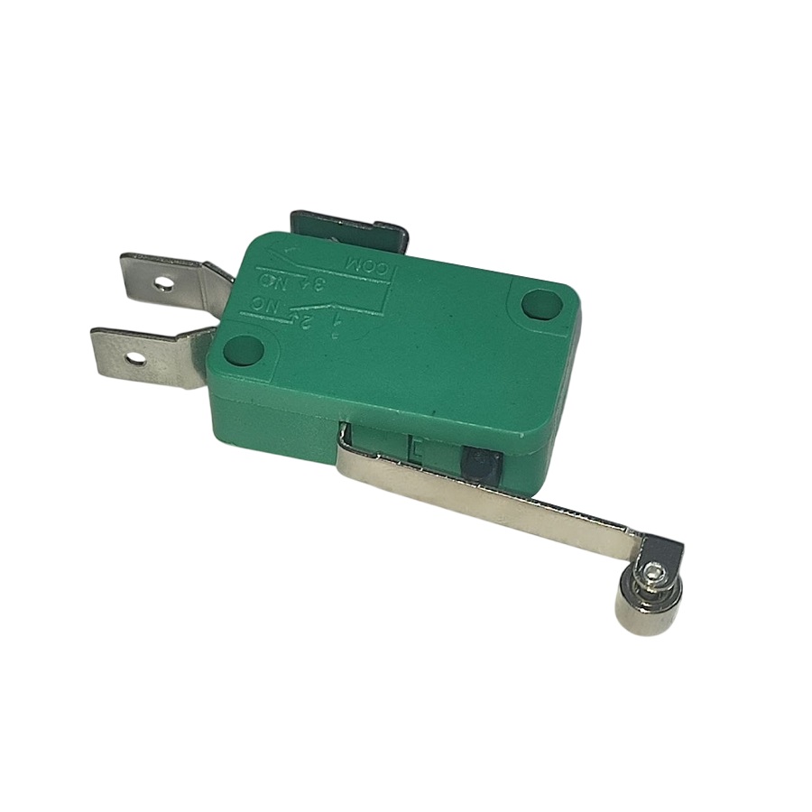 Микропереключатель MSW-03A-00-25S, ON-(ON) с роликом 25мм (16A 125/250VAC) SPDT 3P широкие клеммы