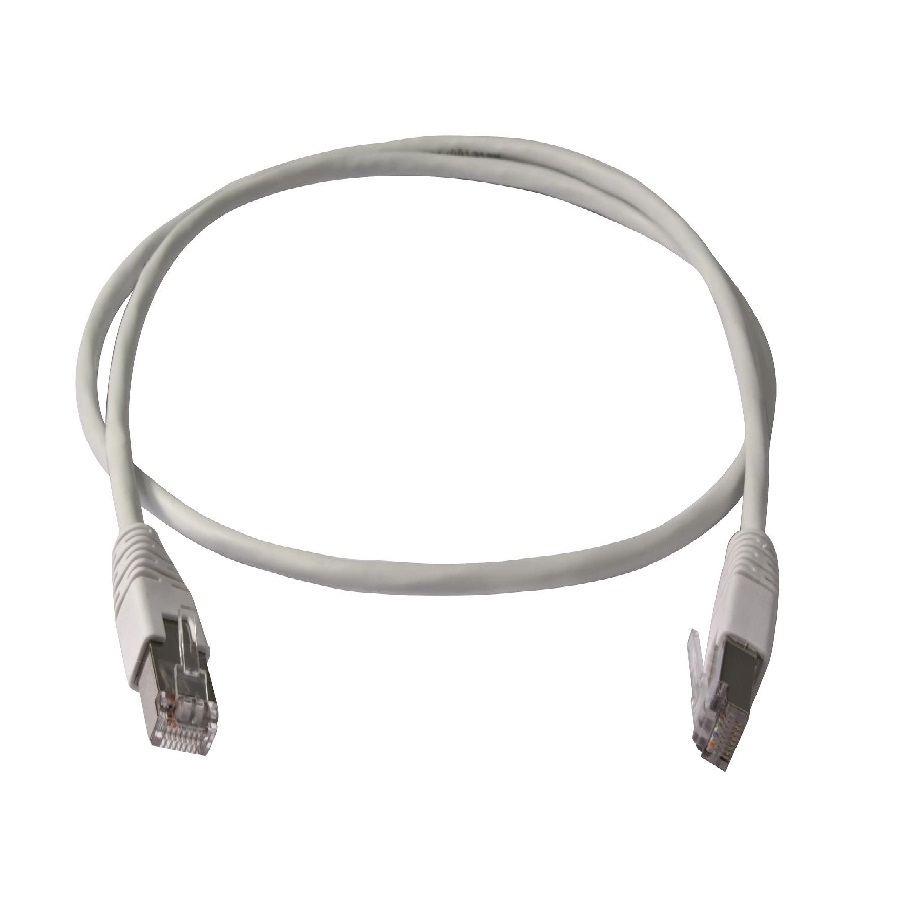 Патч-корд Eurolan 21D-U5-02WT UTP5e, LSZH 2м, белый