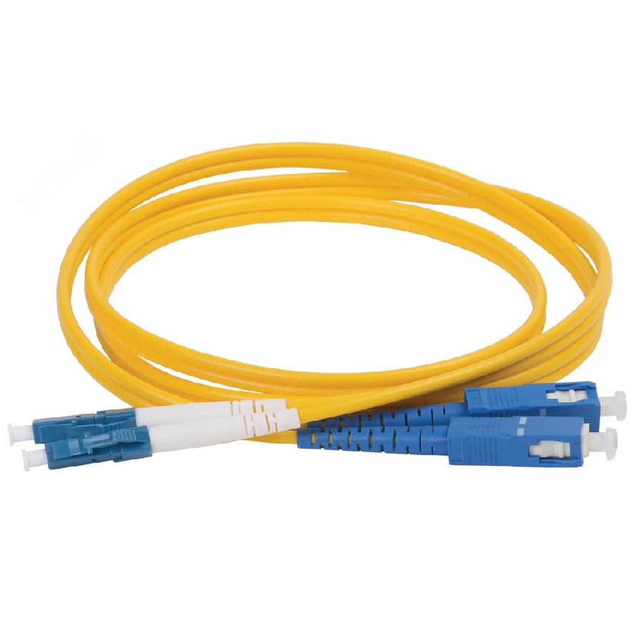 Патч-корд оптический дуплексный Eurolan 41F-S1-LC-LC-02, 2м