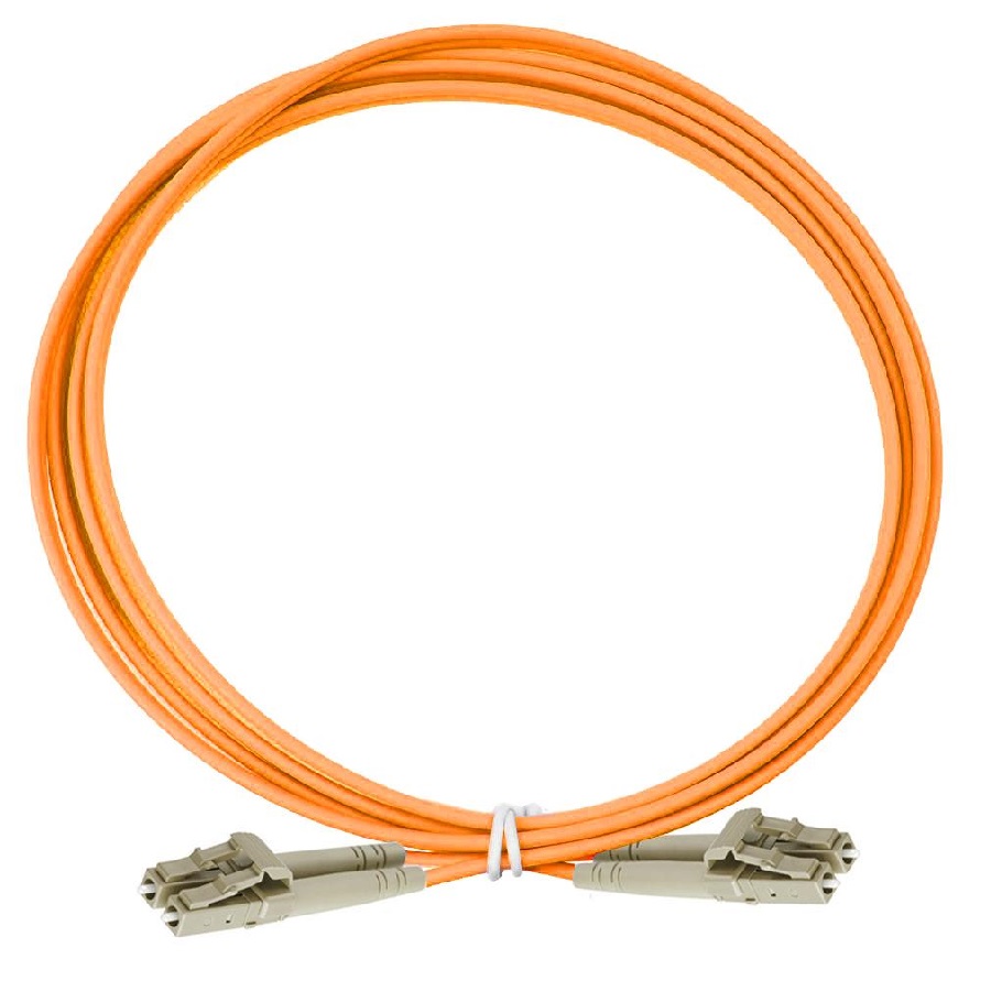 Патч-корд Eurolan 41f-20-lc-lc-01, 1м, оранжевый