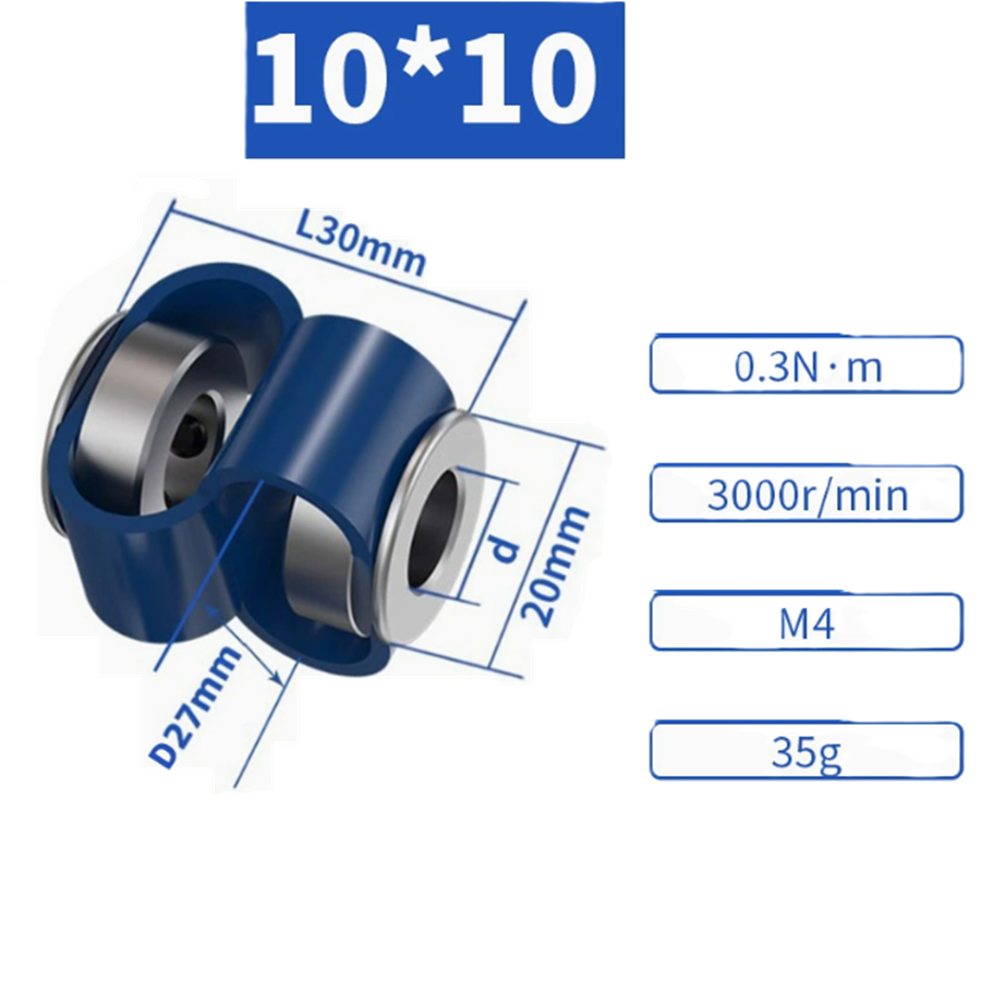 Муфта энкодера гибкая GB-D27L30-10X10 671317