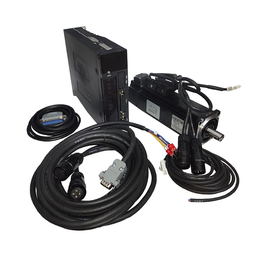 Серводвигатель с тормозом 60ST-M01930 220v 600W 3000rpm 1,91NM драйвер A1SVD-15A